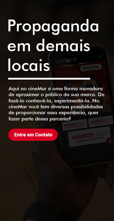 Propaganda em demais locais — anuncie sua marca nos espaços do cinema, além do telão. Entre em contato.